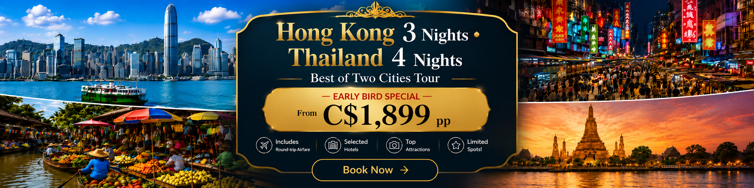 Discover Hong Kong & Thailand